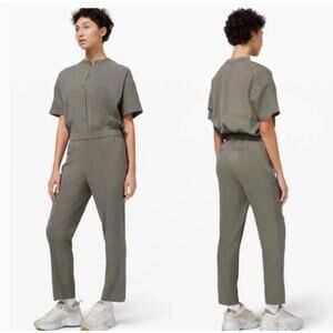 Lululemon Perfectly Poised Green Jumpsuit